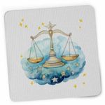 PC, gaming si accesorii - Periferice PC - Mousepad - Mousepad Balanta Baby Zodiac Horoscop Libra Astrologie CoolTrend, 21x19cm - Infinity.ro