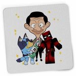 PC, gaming si accesorii - Periferice PC - Mousepad - Mousepad Mr Bean Bluey Tiktok CoolTrend, 21x19cm - Infinity.ro