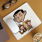PC, gaming si accesorii - Periferice PC - Mousepad - Mousepad Mr Bean Labubu CoolTrend, 21x19cm - Infinity.ro