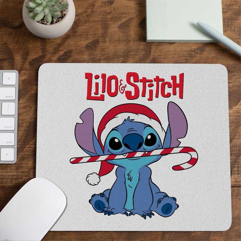 PC, gaming si accesorii - Periferice PC - Mousepad - Mousepad Stitch Mos Craciun CoolTrend, 21x19cm - Infinity.ro
