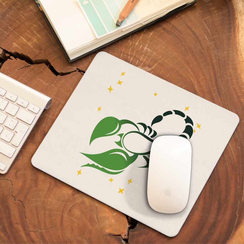 PC, gaming si accesorii - Periferice PC - Mousepad - Mousepad Scorpion Horoscop Zodie Astrologie Scorpio CoolTrend, 21x19cm - Infinity.ro