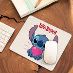 PC, gaming si accesorii - Periferice PC - Mousepad - Mousepad Stich Heart Stitch CoolTrend, 21x19cm - Infinity.ro