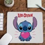 PC, gaming si accesorii - Periferice PC - Mousepad - Mousepad Stich Heart Stitch CoolTrend, 21x19cm - Infinity.ro