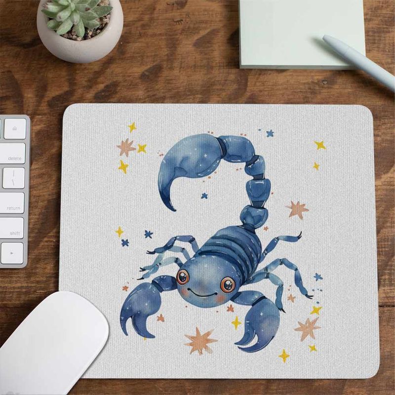 PC, gaming si accesorii - Periferice PC - Mousepad - Mousepad Scorpion Baby Zodiac Horoscop Scorpio Astrologie CoolTrend, 21x19cm - Infinity.ro
