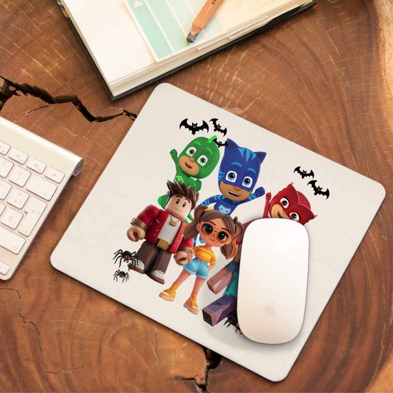 PC, gaming si accesorii - Periferice PC - Mousepad - Mousepad PJ Masks Roblox Minecraft CoolTrend, 21x19cm - Infinity.ro