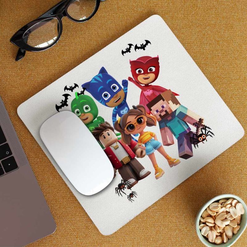 PC, gaming si accesorii - Periferice PC - Mousepad - Mousepad PJ Masks Roblox Minecraft CoolTrend, 21x19cm - Infinity.ro