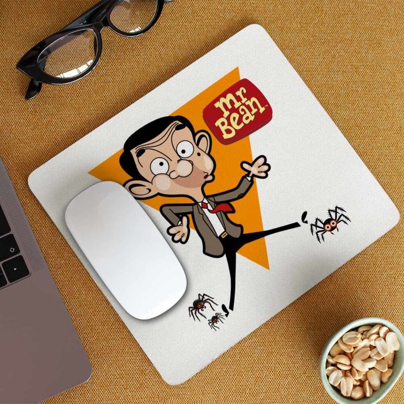 PC, gaming si accesorii - Periferice PC - Mousepad - Mousepad Mr Bean Desene Animate CoolTrend, 21x19cm - Infinity.ro