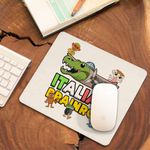 PC, gaming si accesorii - Periferice PC - Mousepad - Mousepad Italian Bombardilo Crocodilo Brain Rot Brainrot CoolTrend, 21x19cm - Infinity.ro
