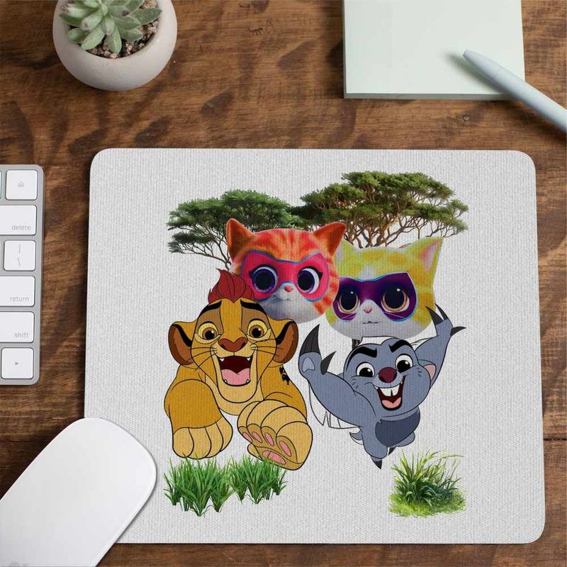 PC, gaming si accesorii - Periferice PC - Mousepad - Mousepad Garda Felina Super Pisicute CoolTrend, 21x19cm - Infinity.ro