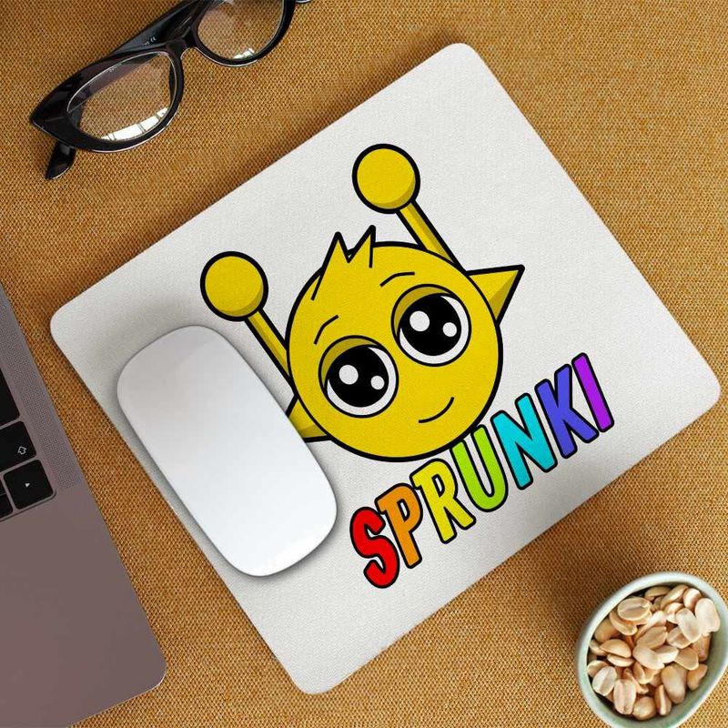 PC, gaming si accesorii - Periferice PC - Mousepad - Mousepad Sprunki Music Game Simon CoolTrend, 21x19cm - Infinity.ro