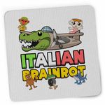 PC, gaming si accesorii - Periferice PC - Mousepad - Mousepad Italian Bombardilo Crocodilo Brain Rot Brainrot CoolTrend, 21x19cm - Infinity.ro