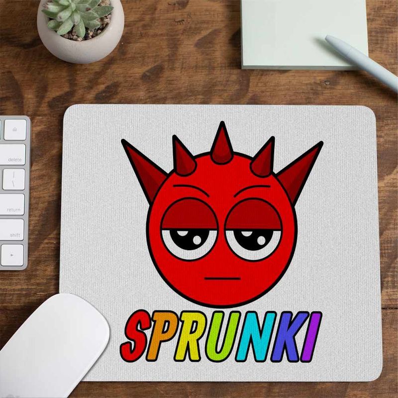PC, gaming si accesorii - Periferice PC - Mousepad - Mousepad Sprunki Raddy Sound Music Game CoolTrend, 21x19cm - Infinity.ro
