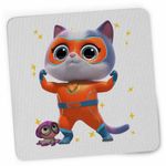 PC, gaming si accesorii - Periferice PC - Mousepad - Mousepad Super Pisicute Ghem Buddy SuperKitties CoolTrend, 21x19cm - Infinity.ro