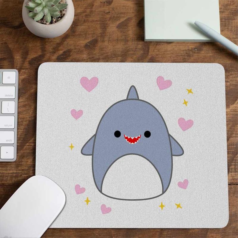 PC, gaming si accesorii - Periferice PC - Mousepad - Mousepad Squish  mallows Rechin Ocean CoolTrend, 21x19cm - Infinity.ro