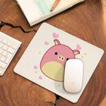 PC, gaming si accesorii - Periferice PC - Mousepad - Mousepad Squishmallows Porc Ferma CoolTrend, 21x19cm - Infinity.ro