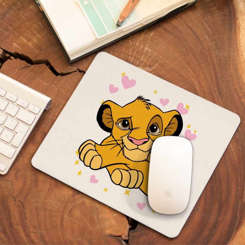 PC, gaming si accesorii - Periferice PC - Mousepad - Mousepad Simba Lion King CoolTrend, 21x19cm - Infinity.ro