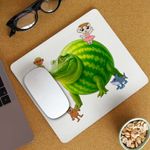 PC, gaming si accesorii - Periferice PC - Mousepad - Mousepad Glorbo Fruttodrillo Brainrot CoolTrend, 21x19cm - Infinity.ro