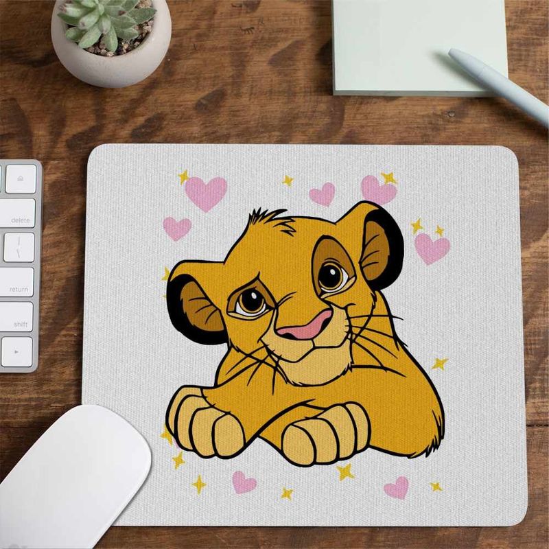 PC, gaming si accesorii - Periferice PC - Mousepad - Mousepad Simba Lion King CoolTrend, 21x19cm - Infinity.ro