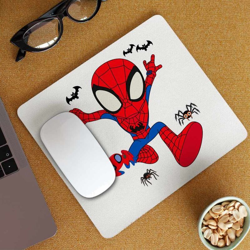 PC, gaming si accesorii - Periferice PC - Mousepad - Mousepad Paienjenel Spidey Peter Parker CoolTrend, 21x19cm - Infinity.ro