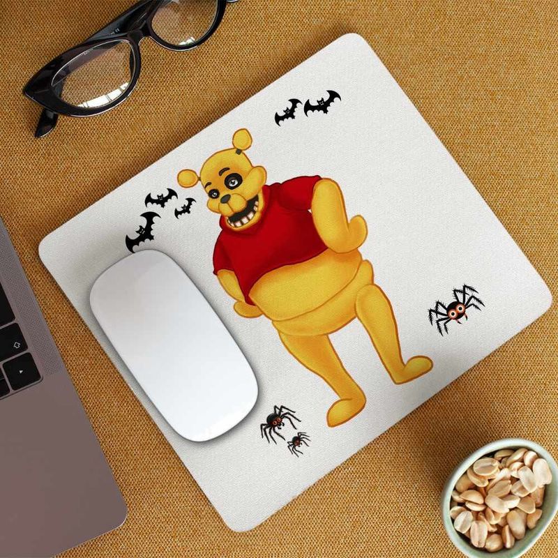 PC, gaming si accesorii - Periferice PC - Mousepad - Mousepad Ursuletul Winnie the Pooh Horror FNAF CoolTrend, 21x19cm - Infinity.ro
