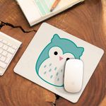 PC, gaming si accesorii - Periferice PC - Mousepad - Mousepad Squishmallows Bufnita Atena CoolTrend, 21x19cm - Infinity.ro
