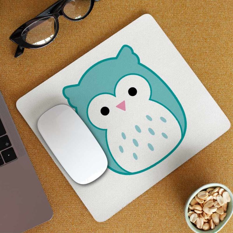 PC, gaming si accesorii - Periferice PC - Mousepad - Mousepad Squishmallows Bufnita Atena CoolTrend, 21x19cm - Infinity.ro