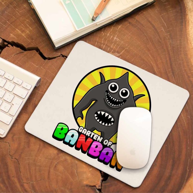 PC, gaming si accesorii - Periferice PC - Mousepad - Mousepad Banban Sharky-Clee Monstru CoolTrend, 21x19cm - Infinity.ro