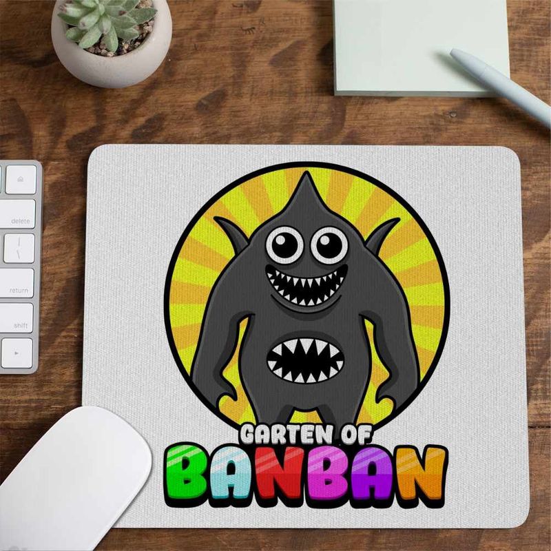 PC, gaming si accesorii - Periferice PC - Mousepad - Mousepad Banban Sharky-Clee Monstru CoolTrend, 21x19cm - Infinity.ro