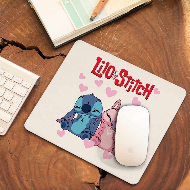 PC, gaming si accesorii - Periferice PC - Mousepad - Mousepad Stitch Angel Experiment CoolTrend, 21x19cm - Infinity.ro