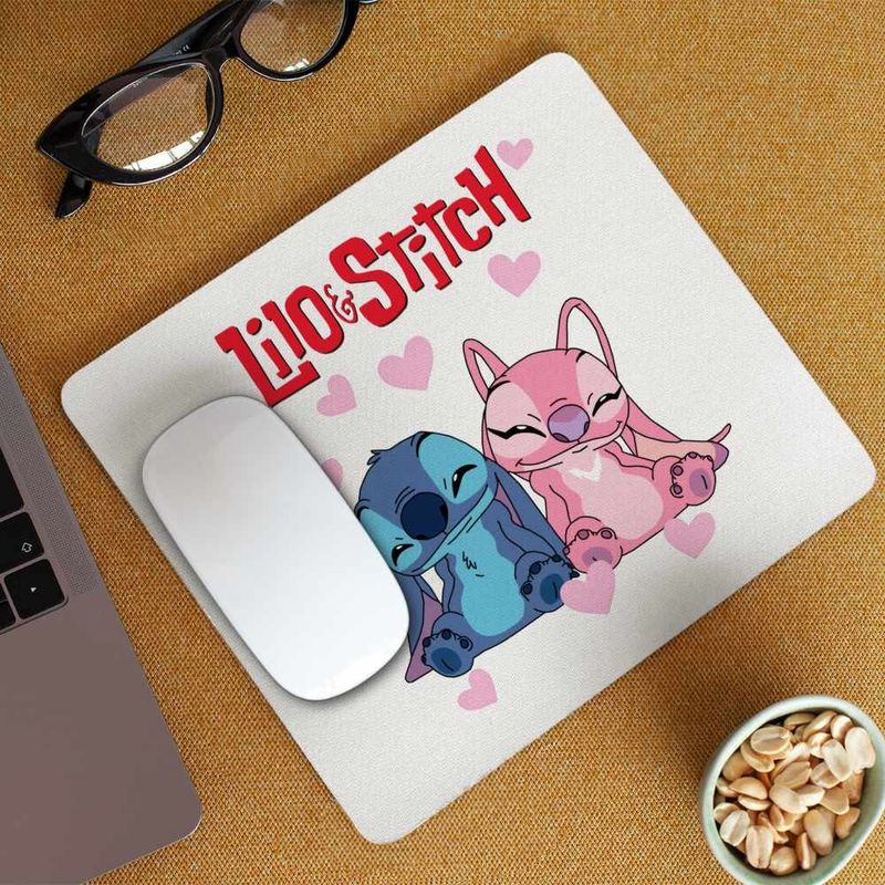 PC, gaming si accesorii - Periferice PC - Mousepad - Mousepad Stitch Angel Experiment CoolTrend, 21x19cm - Infinity.ro