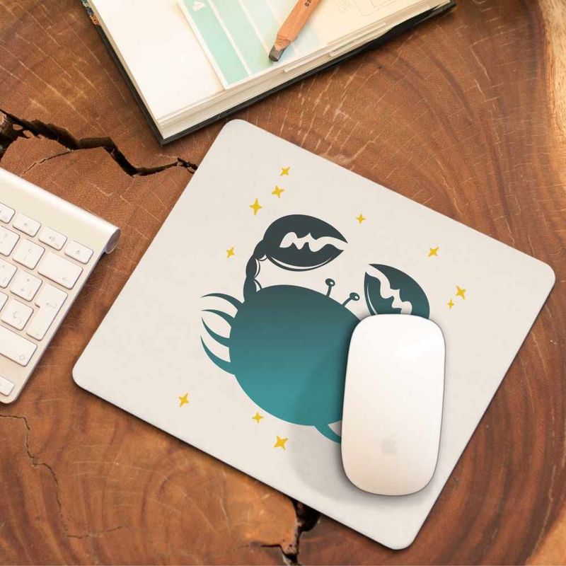 PC, gaming si accesorii - Periferice PC - Mousepad - Mousepad Rac Horoscop Zodie Astrologie Cance CoolTrend, 21x19cm - Infinity.ro