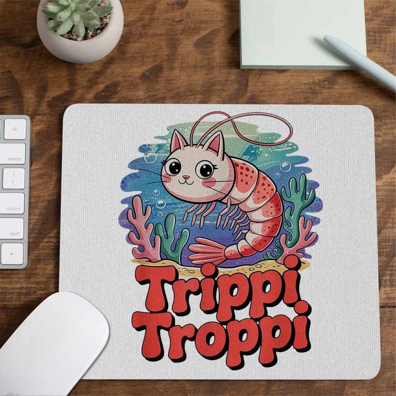 PC, gaming si accesorii - Periferice PC - Mousepad - Mousepad Meme Trippi Troppi Brainrot CoolTrend, 21x19cm - Infinity.ro