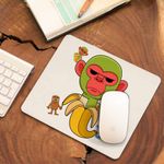 PC, gaming si accesorii - Periferice PC - Mousepad - Mousepad Cimpanzini Bananini Brainrot CoolTrend, 21x19cm - Infinity.ro