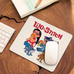PC, gaming si accesorii - Periferice PC - Mousepad - Mousepad Lilo Stitch Cool Vibes CoolTrend, 21x19cm - Infinity.ro
