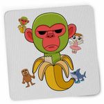 PC, gaming si accesorii - Periferice PC - Mousepad - Mousepad Cimpanzini Bananini Brainrot CoolTrend, 21x19cm - Infinity.ro