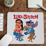 PC, gaming si accesorii - Periferice PC - Mousepad - Mousepad Lilo Stitch Cool Vibes CoolTrend, 21x19cm - Infinity.ro