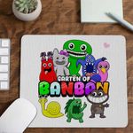 PC, gaming si accesorii - Periferice PC - Mousepad - Mousepad Garden of Banban All Gang Horror CoolTrend, 21x19cm - Infinity.ro