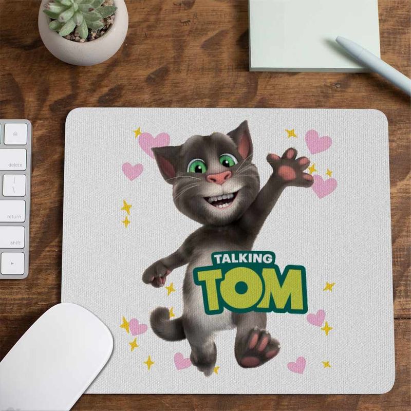 PC, gaming si accesorii - Periferice PC - Mousepad - Mousepad Talking Tom CoolTrend, 21x19cm - Infinity.ro