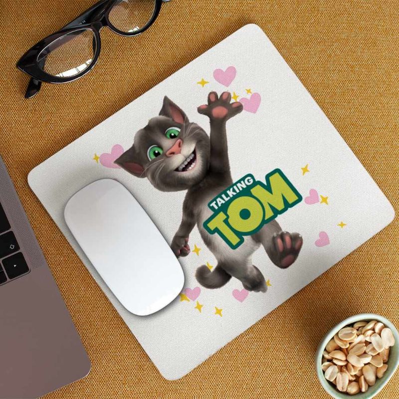 PC, gaming si accesorii - Periferice PC - Mousepad - Mousepad Talking Tom CoolTrend, 21x19cm - Infinity.ro