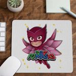 PC, gaming si accesorii - Periferice PC - Mousepad - Mousepad Pj Masks Owlette Eroi Pijamale CoolTrend, 21x19cm - Infinity.ro
