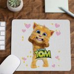 PC, gaming si accesorii - Periferice PC - Mousepad - Mousepad Ginger Talking Tom CoolTrend, 21x19cm - Infinity.ro