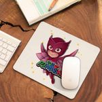 PC, gaming si accesorii - Periferice PC - Mousepad - Mousepad Pj Masks Owlette Eroi Pijamale CoolTrend, 21x19cm - Infinity.ro