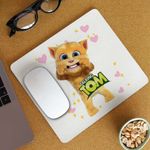 PC, gaming si accesorii - Periferice PC - Mousepad - Mousepad Ginger Talking Tom CoolTrend, 21x19cm - Infinity.ro