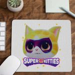 PC, gaming si accesorii - Periferice PC - Mousepad - Mousepad Sclipi Super Pisicute Sparks CoolTrend, 21x19cm - Infinity.ro