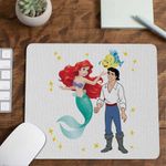 PC, gaming si accesorii - Periferice PC - Mousepad - Mousepad Ariel Eric Flounder Mica Sirena CoolTrend, 21x19cm - Infinity.ro