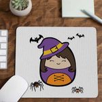 PC, gaming si accesorii - Periferice PC - Mousepad - Mousepad Squishmallows Vrajitoare Halloween Paianjen CoolTrend, 21x19cm - Infinity.ro