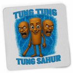 PC, gaming si accesorii - Periferice PC - Mousepad - Mousepad Tung Tung Tung Sahur Brainrot Meme CoolTrend, 21x19cm, albastru - Infinity.ro