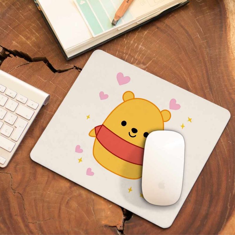PC, gaming si accesorii - Periferice PC - Mousepad - Mousepad Squishmallows Winnie the Pooh Ursulet CoolTrend, 21x19cm - Infinity.ro