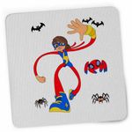 PC, gaming si accesorii - Periferice PC - Mousepad - Mousepad Ms Marvel Paienjenel Spidey CoolTrend, 21x19cm - Infinity.ro