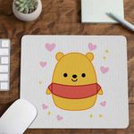 PC, gaming si accesorii - Periferice PC - Mousepad - Mousepad Squishmallows Winnie the Pooh Ursulet CoolTrend, 21x19cm - Infinity.ro